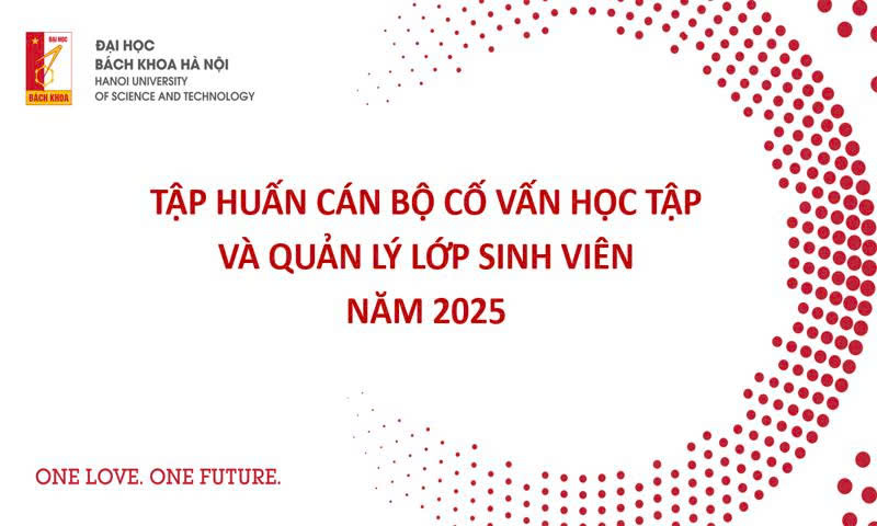 Tập huấn cán bộ Cố vấn học tập & Quản lý lớp sinh viên năm 2025 QLL_CTSV